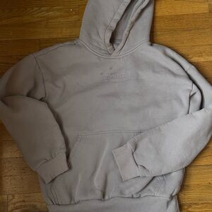 comfrt weighted signature hoodie extra warm, size small